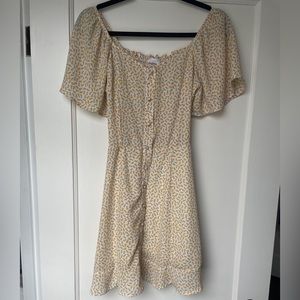 Sienna sky flouncy sun dress